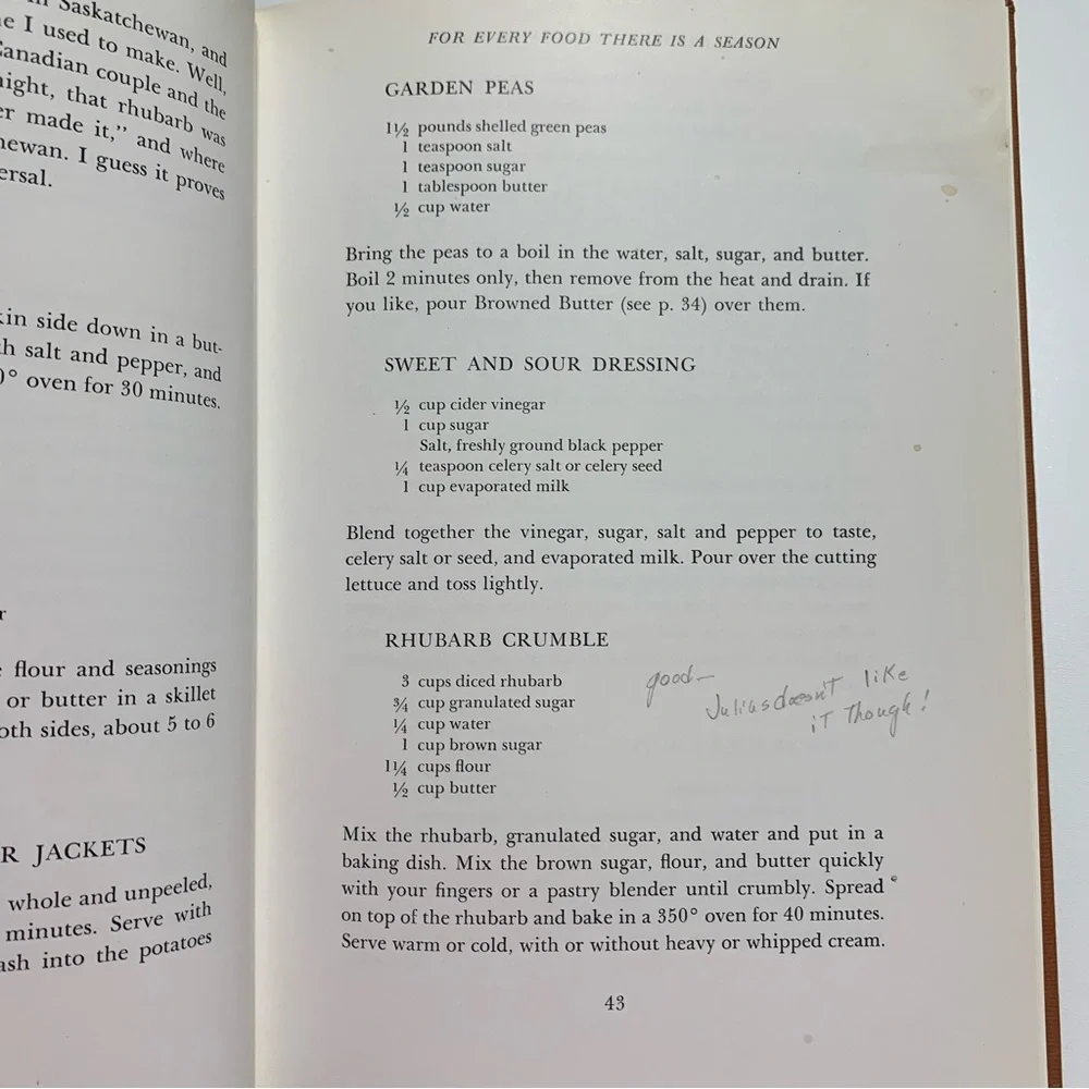 1974 Good Earth & Country Cooking Recipe Book By Betty Groff & Jose Wilson